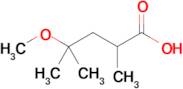 4-Methoxy-2,4-dimethylpentanoic acid