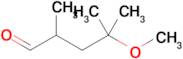 4-Methoxy-2,4-dimethylpentanal