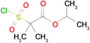 Isopropyl 2-(chlorosulfonyl)-2-methylpropanoate