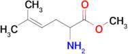 Methyl 2-amino-5-methylhex-4-enoate