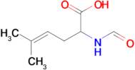 2-Formamido-5-methylhex-4-enoic acid