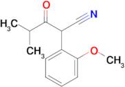 2-(2-Methoxyphenyl)-4-methyl-3-oxopentanenitrile