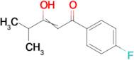 1-(4-fluorophenyl)-3-hydroxy-4-methylpent-2-en-1-one