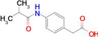 2-(4-Isobutyramidophenyl)acetic acid