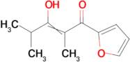 1-(furan-2-yl)-3-hydroxy-2,4-dimethylpent-2-en-1-one