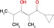 1-cyclopropyl-3-hydroxy-2,4-dimethylpent-2-en-1-one