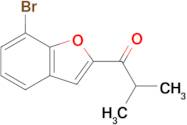 1-(7-Bromobenzofuran-2-yl)-2-methylpropan-1-one