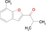 2-Methyl-1-(7-methylbenzofuran-2-yl)propan-1-one