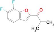 1-(6,7-Difluorobenzofuran-2-yl)-2-methylpropan-1-one