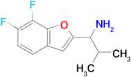 1-(6,7-Difluorobenzofuran-2-yl)-2-methylpropan-1-amine