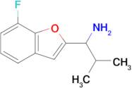 1-(7-Fluorobenzofuran-2-yl)-2-methylpropan-1-amine