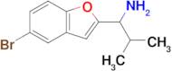 1-(5-Bromobenzofuran-2-yl)-2-methylpropan-1-amine