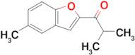 2-Methyl-1-(5-methylbenzofuran-2-yl)propan-1-one