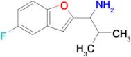 1-(5-Fluorobenzofuran-2-yl)-2-methylpropan-1-amine