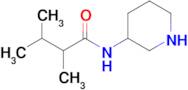 2,3-Dimethyl-N-(piperidin-3-yl)butanamide