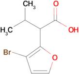 2-(3-Bromofuran-2-yl)-3-methylbutanoic acid