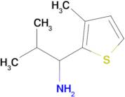 2-Methyl-1-(3-methylthiophen-2-yl)propan-1-amine