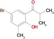 1-(5-Bromo-2-hydroxy-3-methylphenyl)-2-methylpropan-1-one