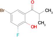 1-(5-Bromo-3-fluoro-2-hydroxyphenyl)-2-methylpropan-1-one