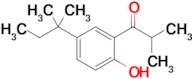 1-(2-Hydroxy-5-(tert-pentyl)phenyl)-2-methylpropan-1-one