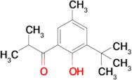 1-(3-(Tert-butyl)-2-hydroxy-5-methylphenyl)-2-methylpropan-1-one