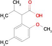 2-(2-Methoxy-5-methylphenyl)-3-methylbutanoic acid