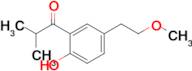 1-(2-Hydroxy-5-(2-methoxyethyl)phenyl)-2-methylpropan-1-one