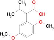 2-(2,5-Dimethoxyphenyl)-3-methylbutanoic acid