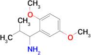 1-(2,5-Dimethoxyphenyl)-2-methylpropan-1-amine