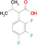 3-Methyl-2-(2,3,4-trifluorophenyl)butanoic acid