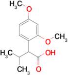 2-(2,4-Dimethoxyphenyl)-3-methylbutanoic acid