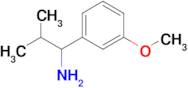 1-(3-Methoxyphenyl)-2-methylpropan-1-amine