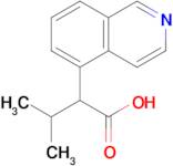 2-(Isoquinolin-5-yl)-3-methylbutanoic acid