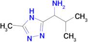 2-methyl-1-(5-methyl-4H-1,2,4-triazol-3-yl)propan-1-amine