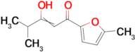 3-hydroxy-4-methyl-1-(5-methylfuran-2-yl)pent-2-en-1-one