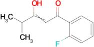 1-(2-fluorophenyl)-3-hydroxy-4-methylpent-2-en-1-one