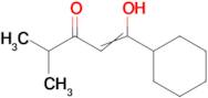 1-cyclohexyl-1-hydroxy-4-methylpent-1-en-3-one