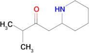 3-Methyl-1-(piperidin-2-yl)butan-2-one