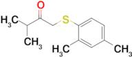 1-((2,4-Dimethylphenyl)thio)-3-methylbutan-2-one