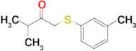 3-Methyl-1-(m-tolylthio)butan-2-one