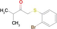 1-((2-Bromophenyl)thio)-3-methylbutan-2-one