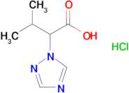 3-Methyl-2-(1h-1,2,4-triazol-1-yl)butanoic acid hydrochloride