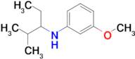 3-Methoxy-N-(2-methylpentan-3-yl)aniline