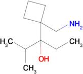 3-(1-(Aminomethyl)cyclobutyl)-2-methylpentan-3-ol