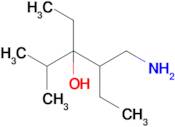 4-(Aminomethyl)-3-ethyl-2-methylhexan-3-ol