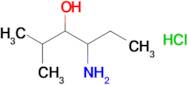 4-Amino-2-methylhexan-3-ol hydrochloride