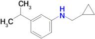 n-(Cyclopropylmethyl)-3-isopropylaniline