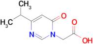 2-(4-Isopropyl-6-oxopyrimidin-1(6h)-yl)acetic acid