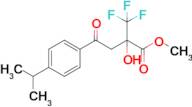 Methyl 2-hydroxy-4-(4-isopropylphenyl)-4-oxo-2-(trifluoromethyl)butanoate