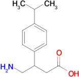 4-Amino-3-(4-isopropylphenyl)butanoic acid